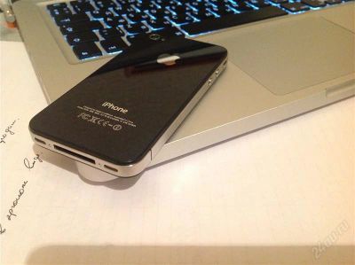 Лот: 2597913. Фото: 1. iphone 4 16gb black, в хорошем... Смартфоны