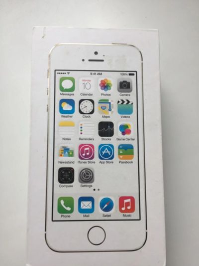 Лот: 11281793. Фото: 1. коробка от айфона 5s. Другое (смартфоны, связь, навигация)