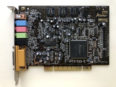 Лот: 19998490. Фото: 1. PCI Creative Sound Blaster Audigy... Звуковые карты