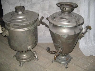 Лот: 1339415. Фото: 1. два угольных самовара одним лотом... Предметы интерьера и быта