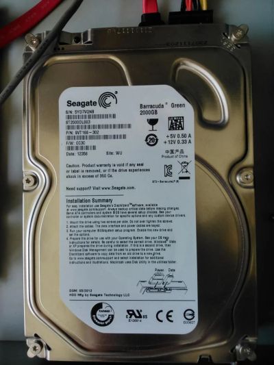 Лот: 4184999. Фото: 1. Seagate Barracuda жесткий диск... Жёсткие диски (HDD)
