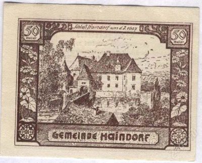 Лот: 1419693. Фото: 1. Австрия. Нотгельд. 50 геллер 1920г... Германия и Австрия