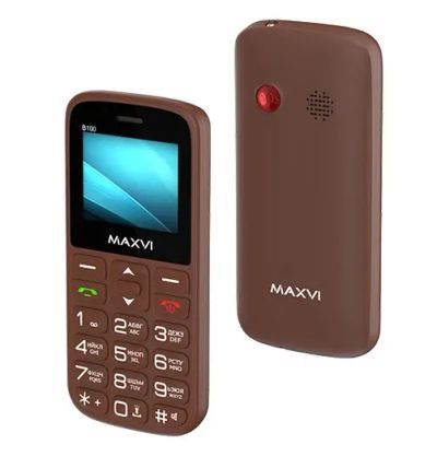 Лот: 20310420. Фото: 1. Мобильный телефон Maxvi B100 Ds... Смартфоны