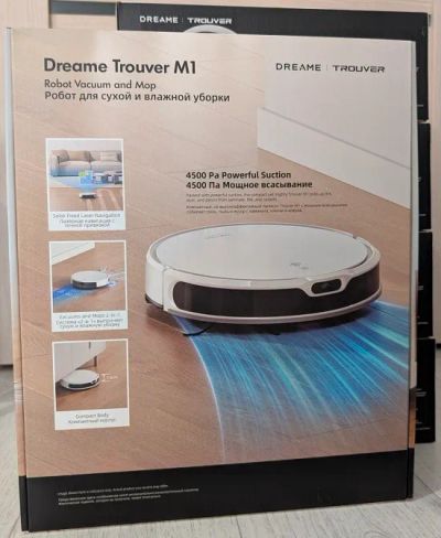 Лот: 25049163. Фото: 1. Робот-пылесос Dreame Trouver M1. Пылесосы, паровые швабры