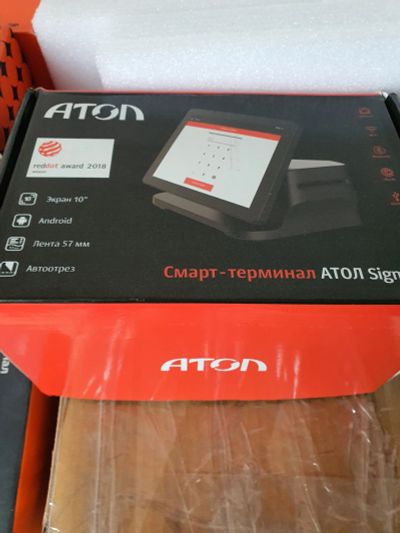 Лот: 21641218. Фото: 1. Касса смарт-терминал Атол Sigma... Торговое