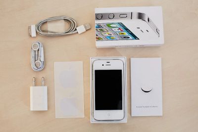Лот: 3353920. Фото: 1. iPhone 4s 16Gb. SimFree. Полный... Смартфоны