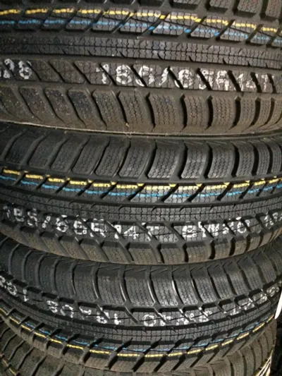 Лот: 10543379. Фото: 1. Зимняя резина 185/60 R-14 "Kingstar... Шины