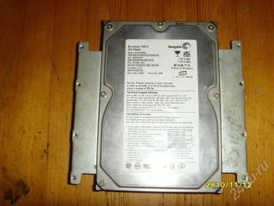 Лот: 614447. Фото: 1. Винчестер рабочий ST3200826A ide... Жёсткие диски (HDD)