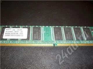 Лот: 380746. Фото: 1. 256 DDR1 Samsung. Оперативная память
