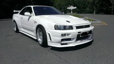 Лот: 5405877. Фото: 1. Передний бампер GTR на Skyline... Кузов