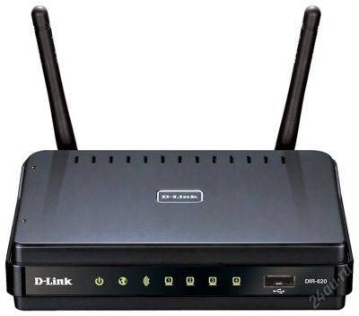 Лот: 5843287. Фото: 1. Маршрутизатор D-Link DIR 620. Маршрутизаторы (роутеры)