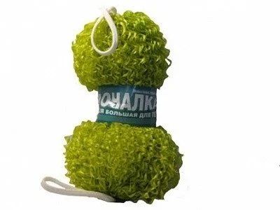 Лот: 19806983. Фото: 1. Мочалка банная с ручками малая. Разное