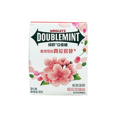 Лот: 24315943. Фото: 1. Wrigley"s Doublemint Резинка жевательная... Лекарства