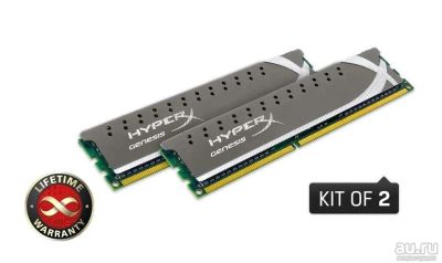 Лот: 15193789. Фото: 1. 8Gb (2x4Gb) DDR3 Kingston HyperX... Оперативная память