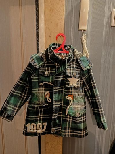 Лот: 24588637. Фото: 1. Пальто для мальчика. Верхняя одежда