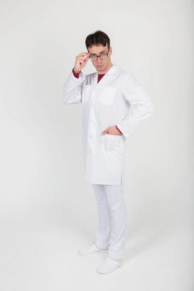 Лот: 10587961. Фото: 1. Медицинский халат dr.ALBUS. Артикул... Спецодежда, спецобувь