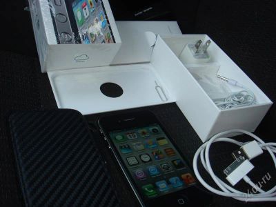 Лот: 2286562. Фото: 1. Apple iPhone 4S 64gb, черный... Смартфоны