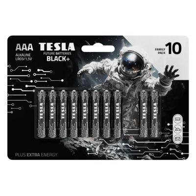 Лот: 24658007. Фото: 1. Батарейки Tesla Black+ LR03 (AAA... Батарейки, аккумуляторы, элементы питания