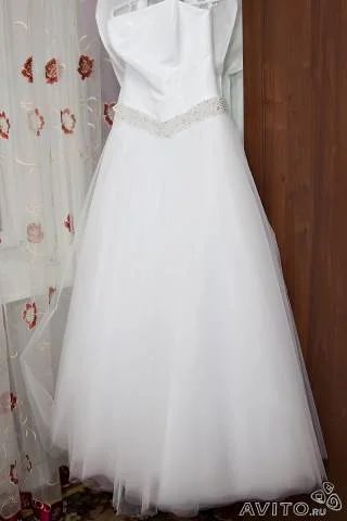 Лот: 3500098. Фото: 1. Шикарное свадебное платье. Другое (свадебная мода)