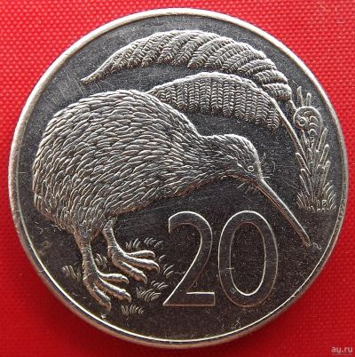 Лот: 1588294. Фото: 1. (№646/LK) 20 центов 1986 (Новая... Австралия и Океания