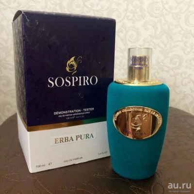 Лот: 10973565. Фото: 1. Erba Pura от Sospiro тестер 100мл... Унисекс парфюмерия