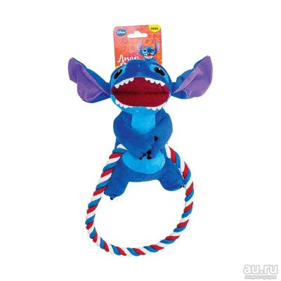 Лот: 10405694. Фото: 1. Игрушка triol disney стич с круглым... Игрушки для животных