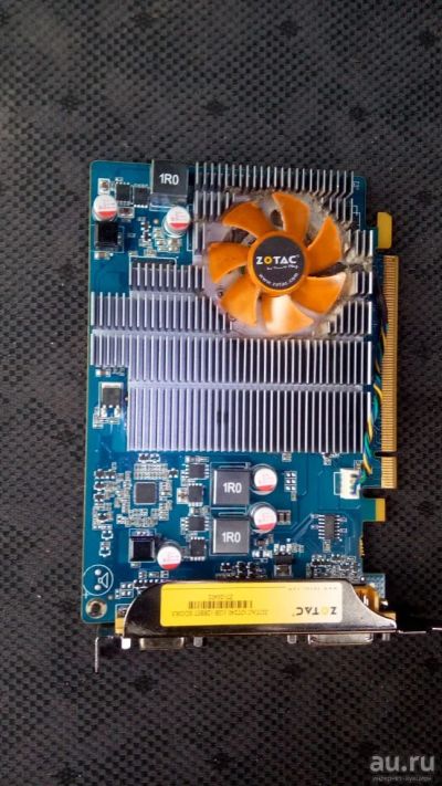 Лот: 14385289. Фото: 1. видеокарта zotac geforce gt 240. Видеокарты