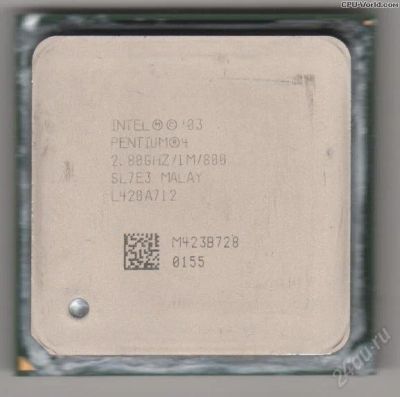 Лот: 2248665. Фото: 1. процессор intel pentium 4 sl79k... Процессоры