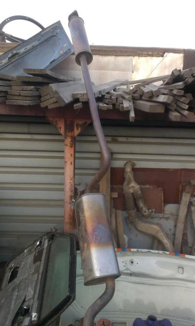 Лот: 3905298. Фото: 1. Выхлопная труба Ford Focus 2. Выхлопная система
