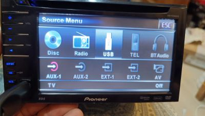 Лот: 20991781. Фото: 1. Pioneer AVH-P3100DVD + Bluetooth. Автомагнитолы