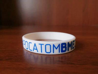 Лот: 19872422. Фото: 1. Силиконовый браслет "Росатом". Браслеты
