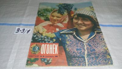 Лот: 16726607. Фото: 1. Журнал "Огонек" 38.1980 год... Другое (журналы, газеты, каталоги)