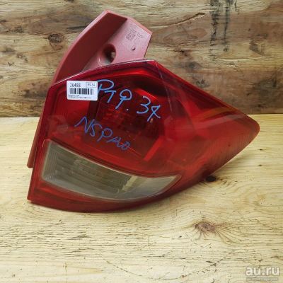 Лот: 18530629. Фото: 1. Фонарь Toyota Ractis NSP120 1NRFE... Оптика и освещение