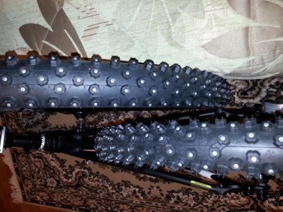 Лот: 5629775. Фото: 1. Велопокрышки зимние Schwalbe ice... Запчасти