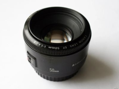 Лот: 7159346. Фото: 1. Canon EF 50mm f/1.8 II. Объективы