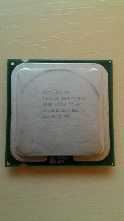 Лот: 4800210. Фото: 1. Процессор Intel Core 2 Duo 2.13GHZ... Процессоры