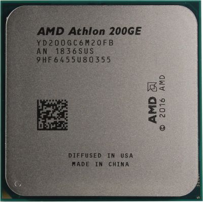 Лот: 16865609. Фото: 1. AMD Athlon 200GE (2 ядра/ 4 потока... Процессоры