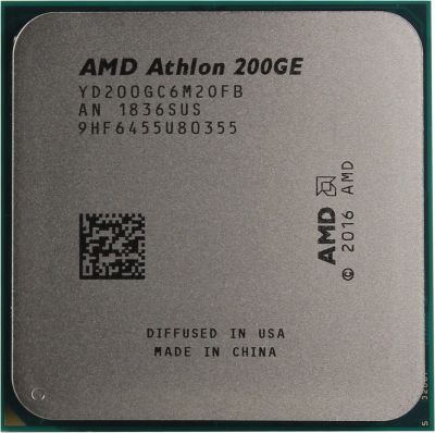 Лот: 16865609. Фото: 1. AMD Athlon 200GE (2 ядра/ 4 потока... Процессоры