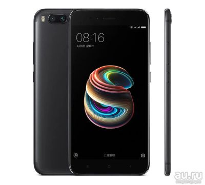 Лот: 10121187. Фото: 1. Новый Xiaomi Mi5X Black 4GB... Смартфоны