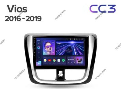 Лот: 20831440. Фото: 1. Магнитола Teyes CC3 Toyota Vios... Автомагнитолы