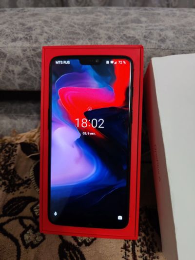Лот: 18179402. Фото: 1. OnePlus 6 6/64gb. Смартфоны