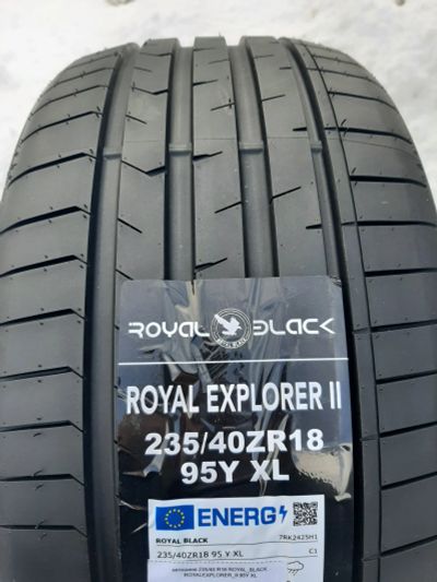 Лот: 25551120. Фото: 1. 235/40 R18 95Y Royal Black Explorer... Шины