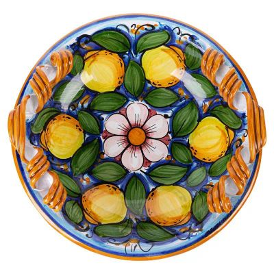 Лот: 24938017. Фото: 1. Блюдо Ceramiche Di Caltagirone... Предметы сервировки
