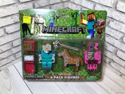 Лот: 14231127. Фото: 1. minecraft майнкрафт набор фигурок... Конструкторы