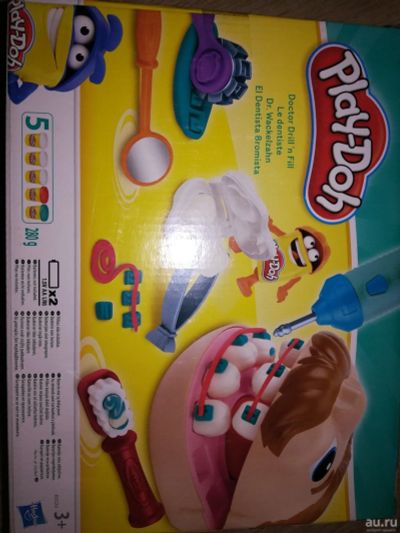 Лот: 13830864. Фото: 1. Play doh плей до оригинал набор... Конструкторы