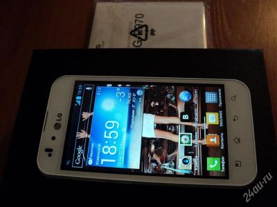 Лот: 2666307. Фото: 1. LG optimus p970 гарантия.С 1рубля. Смартфоны