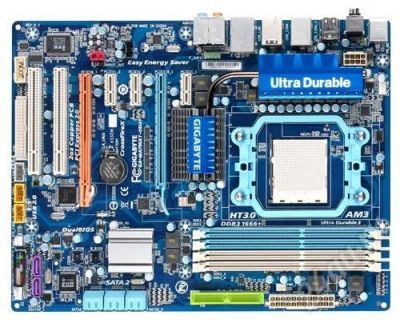 Лот: 533876. Фото: 1. На гарантии!!! GIGABYTE GA-MA790XT. Материнские платы