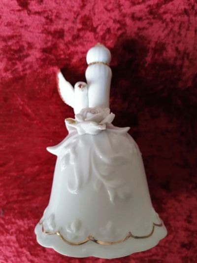 Лот: 16517449. Фото: 1. Свадебный колокольчик фарфор. Фарфор, керамика