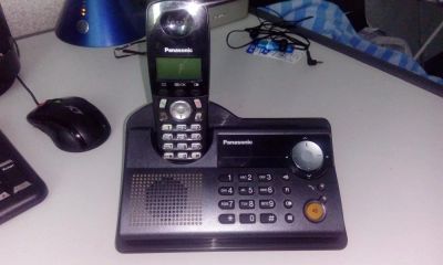 Лот: 10948792. Фото: 1. Телефон Panasonic KX-TCD235RU. DECT и радиотелефоны