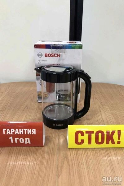 Лот: 15934956. Фото: 1. Чайник bosch twk 70 b 03. Чайники, кофемашины, кулеры